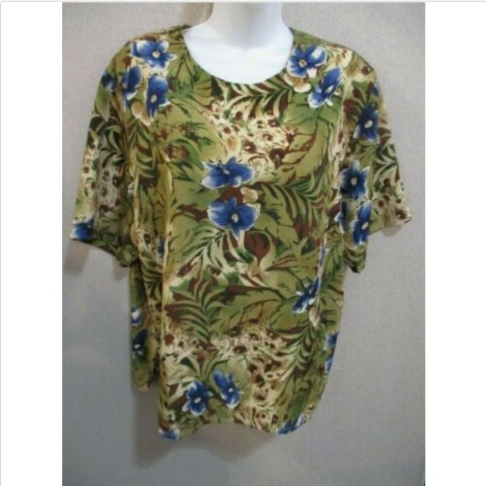 90's Jordan Collarless Shell Blouse Size XL